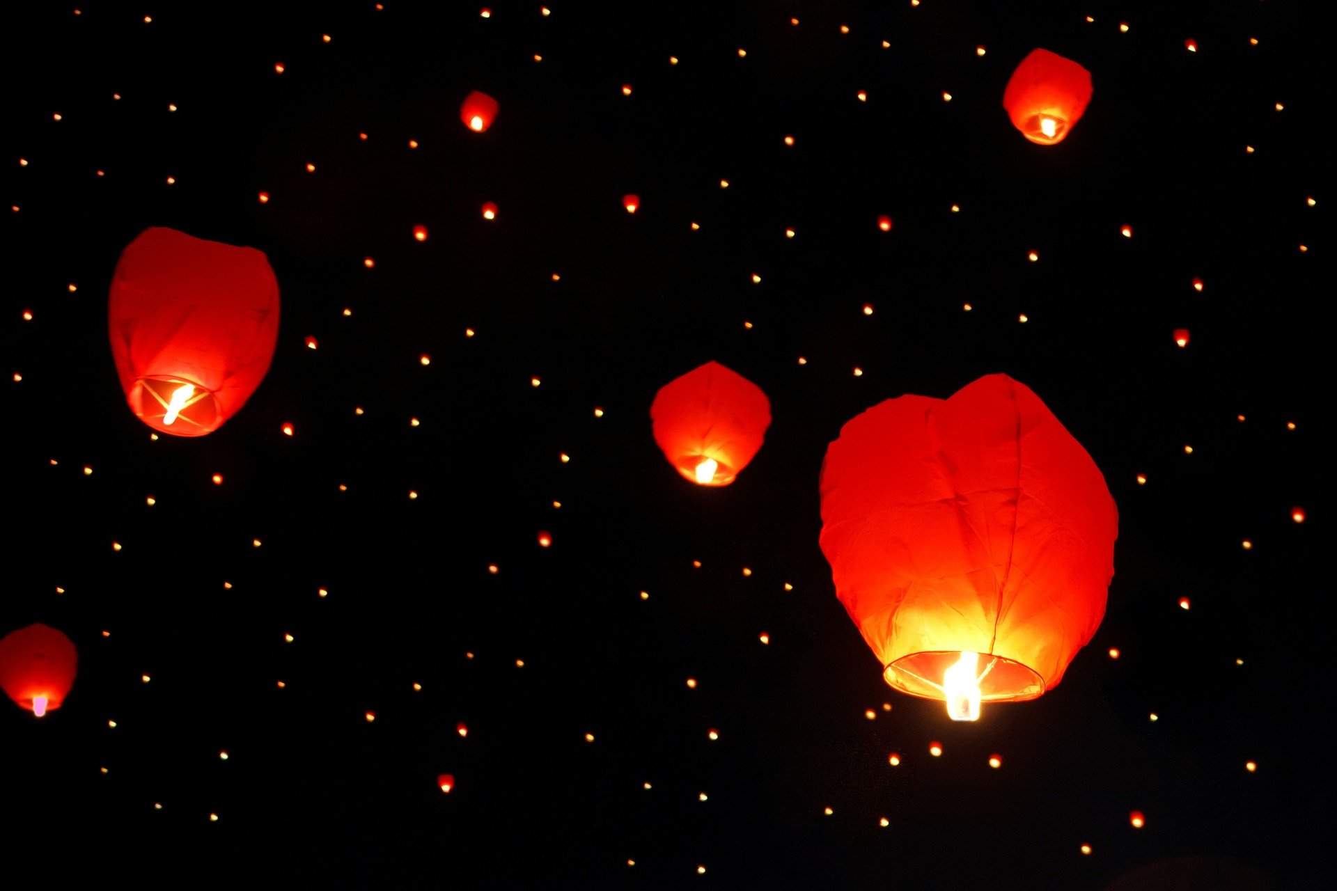 fire lanterns