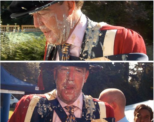 Looking Back Why Did Jeremy Clarkson Get A Custard Pie In The Face Oxford Mail