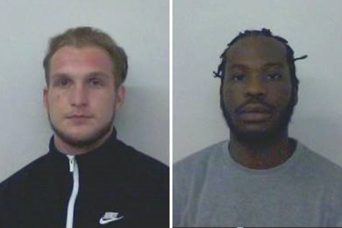 Joseph Gunning and, right, Farouk Abdul Picture: THAMES VALLEY POLICE