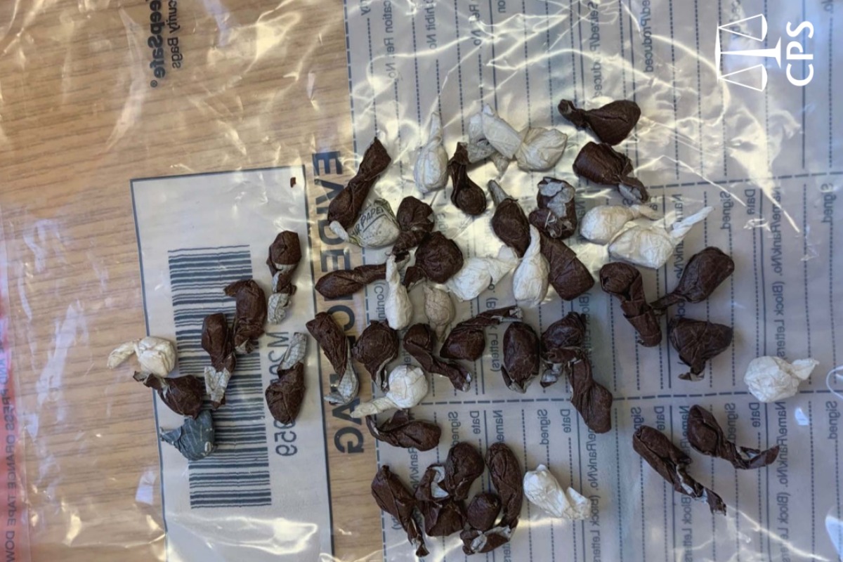 The drugs found on Rayon Saunders Picture: CPS