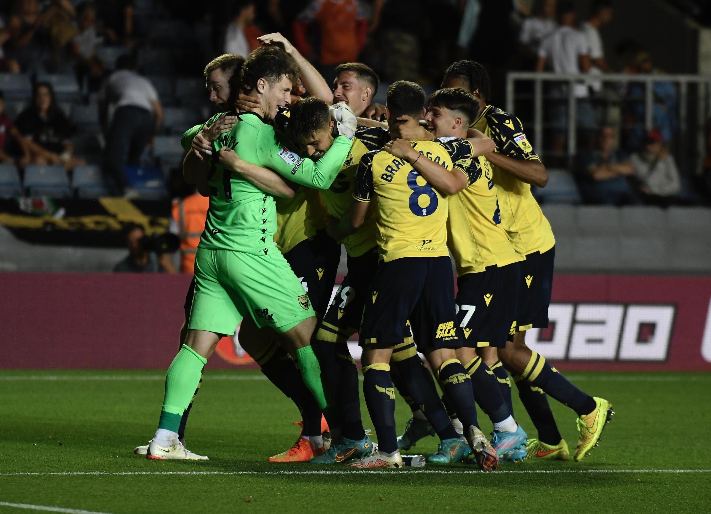 Oxford United goalkeeper Ed McGinty reflects on debut against Swansea City