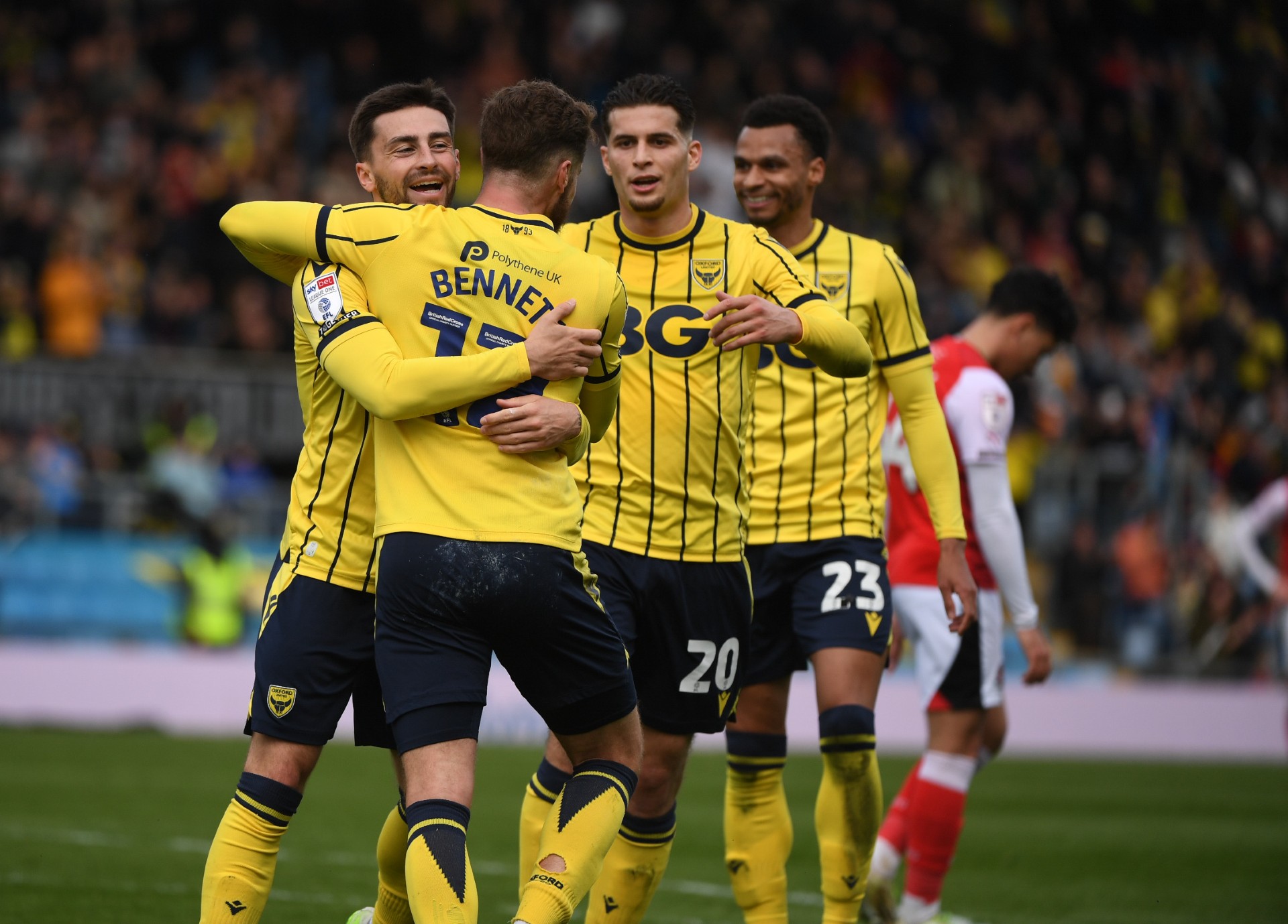 Oxford United breeze past Fleetwood Town on Easter Monday