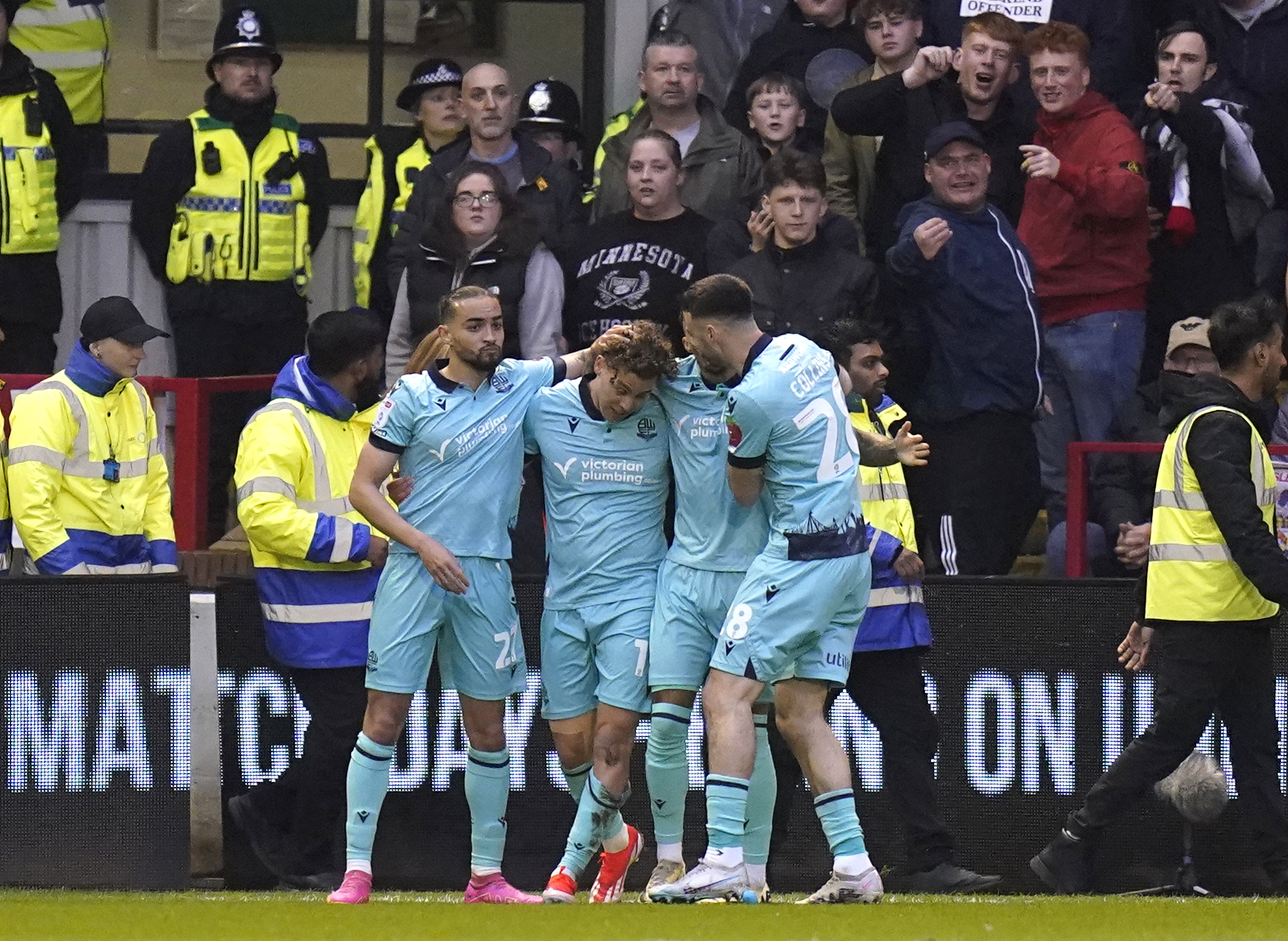 Bolton Wanderers beat Barnsley in play-off semi-final first leg