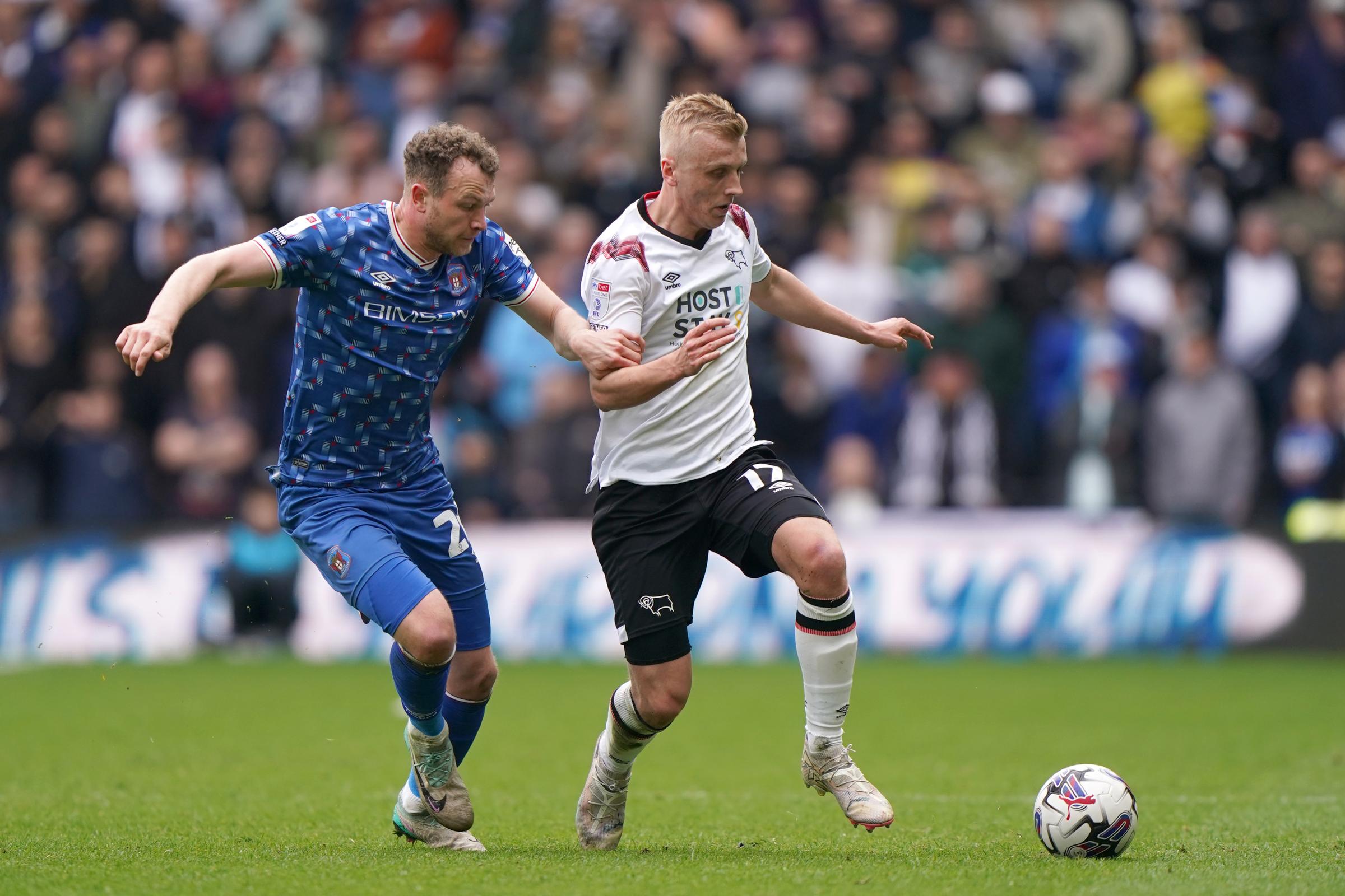 Louie Sibley on Oxford United midfield role after Derby County exit