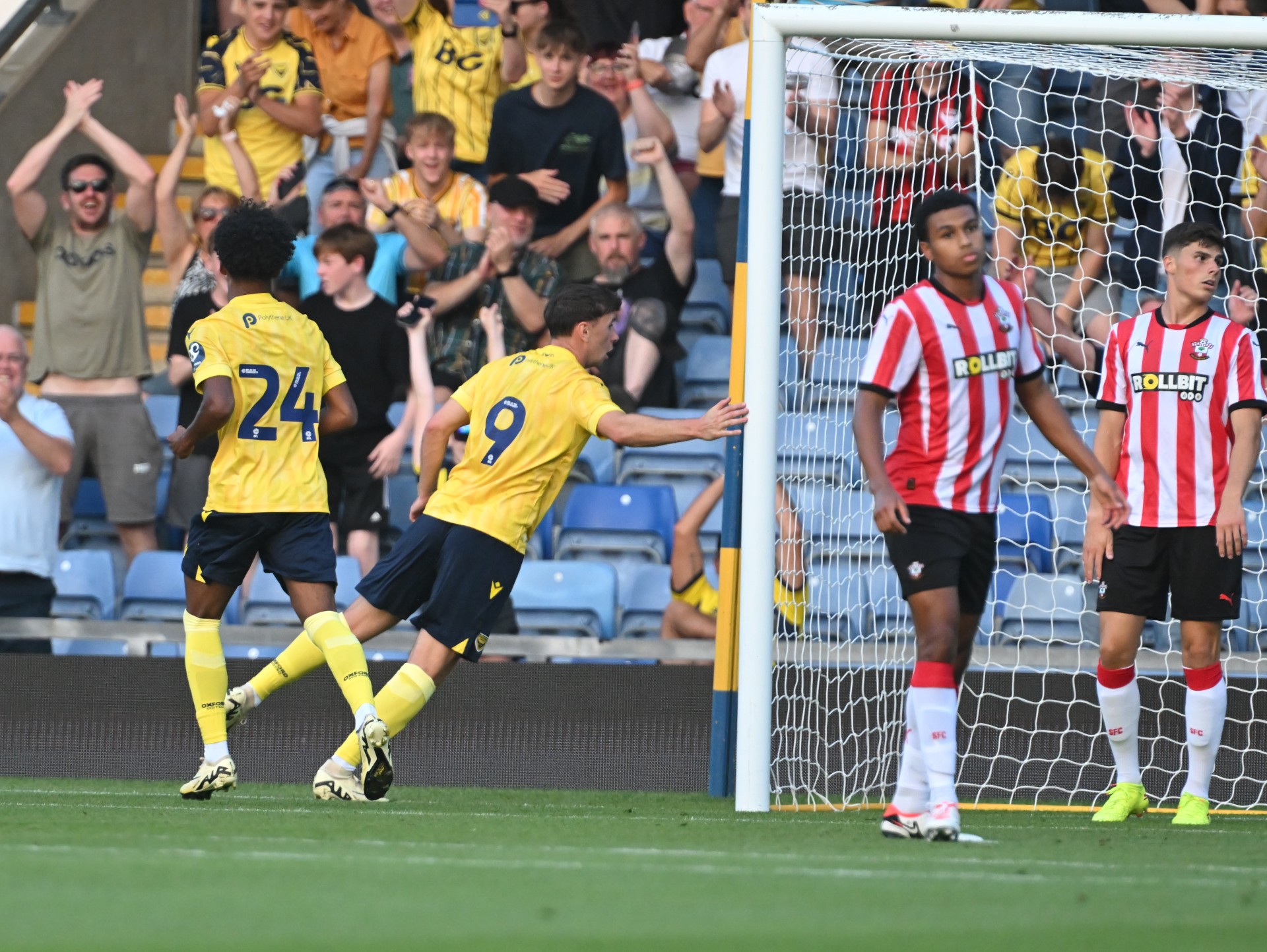 Oxford United beat Southampton in pre-season friendly