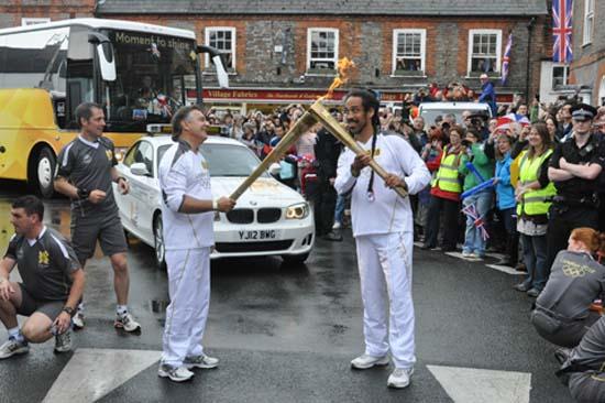 Olympic Torch Relay Oxfordshire 